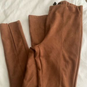 Forever 21 faux suede leggings